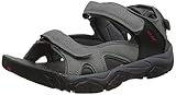  Gola Dakota, Sandalias de Senderismo Hombre, Gris (Grey/Black/Red Gx), 49 EU