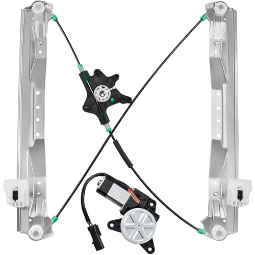 XIMAKA Front Driver Side Power Window Regulator with Motor (6 Pins) Fit for 2008-2016 Town & Country, 2008-2020 Dodge Grand Caravan, 2012-2015 Ram C/V, 748-508