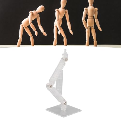 Akcja figurka wyświetlacza High Stability Model Model dla 6 -calowego wystroju domu (Transparent)