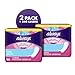 Always Thin Daily Liners, Regular Absorbency, Unscented, Wrapped, 120 Count - Pack of 2 (240 Count Total) (Packaging May Vary)