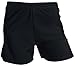 Gabrielle-Aug Women's Solid Black Loose Beach Bottom Swim Board Shorts (FBA)(16 Black)