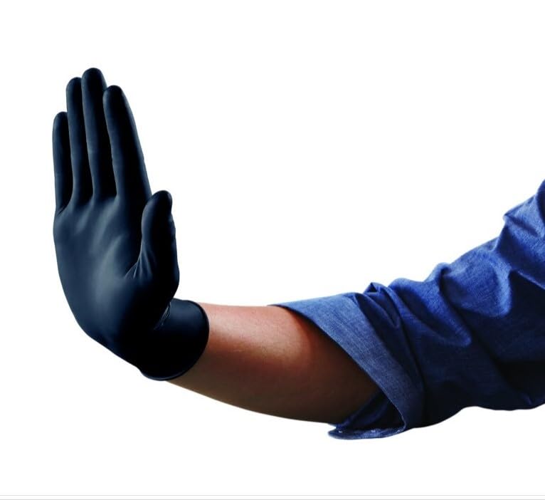 Amazon.com: Medline VersaShield Storm Nitrile Exam Gloves, Non
