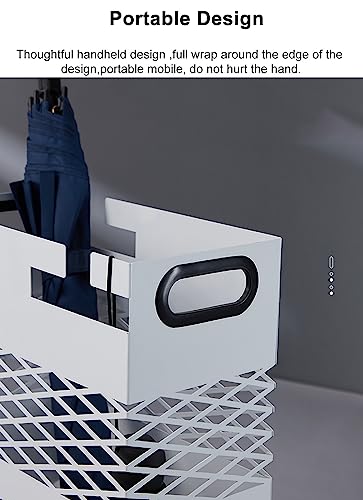 Porte-parapluies en métal avec rangement polyvalent pour bâton de marche - 5