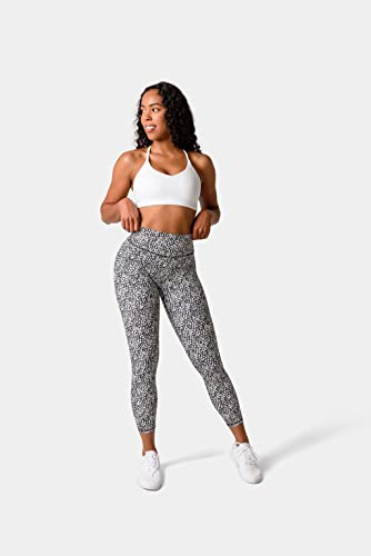 Kamo Fitness Iris Strappy Sports Bra For Women Light Support Backless Crop Top Removable Padding Open Back (White, M) #TOP3