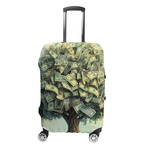 Tree Money Unisex Luggage Cover Washable Travel Suitcase Case Elastic Baggage Protective Covers XL