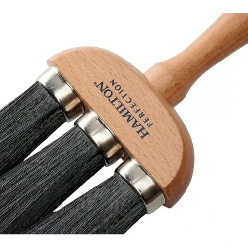Hamilton 7003100 Perfection Pure Bristle Dusting Brush 3 Ring