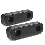 UrMarketOutlet 2X Aurora IMXGT-2042 Reinforced Rubber Rectangular 2 Hole 7-78inch x 2-38inch x 2inch