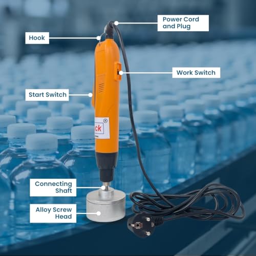 Image of SMART PACK Manual Capping Machine for Packaging of Bottle Cap Capping | Plastic Cap Sealing Machine | Manual Cap Locking Machine | Manual Bottle Capper | Cap Closer Machine | Pack of 1