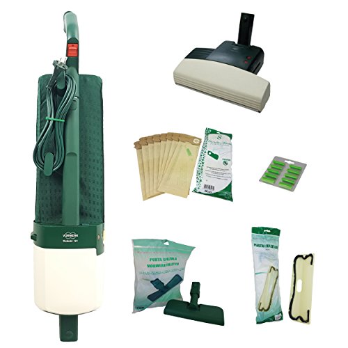Vorwerk Folletto - Aspiradora VK121 reacondicionada - Cepillo clásico - Seleccione la composición Vk121+Battitappeto