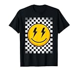 Happy Face with Lightning Bolts T-Shirt