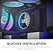 NZXT Kraken Elite 360 RGB 2024 - AIO CPU Liquid Cooler - 360mm Radiator - F360 RGB Core Fan - Customizable 2.72