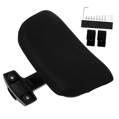 Appui-tête de chaise de bureau réglable coussin ergonomique sans perçage - 2