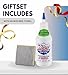 Power Steering Stop Leak 12 oz Bundle with Microfiber Cloth - Oil Stop Leak for Power Steering Fluid - Preventative Maintenance and Seal Protection - Gift Set (5 Items)