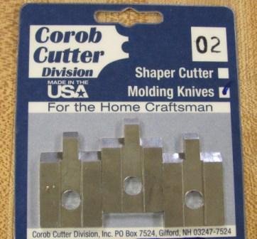 #2 Corob Groove Molding Knife
