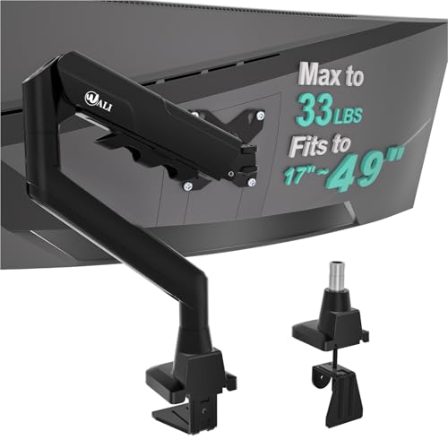 WALI Heavy Duty Single Monitor Arm for 17-49 In...