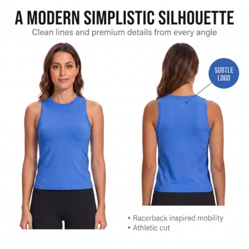 Image of Spyder Womens Workout Tank Tops - Seamless Workout Tank Tops Woman, Yoga Tops for Women, Athletic Activewear Gym Tanks