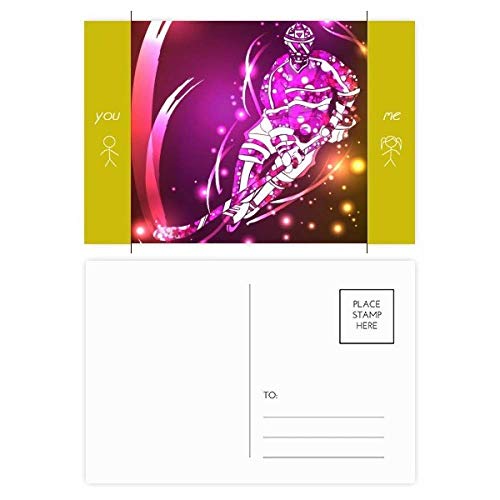 Carte postale sport et hockey sur glace en lot de 20 pièces pour remerciements et correspondance