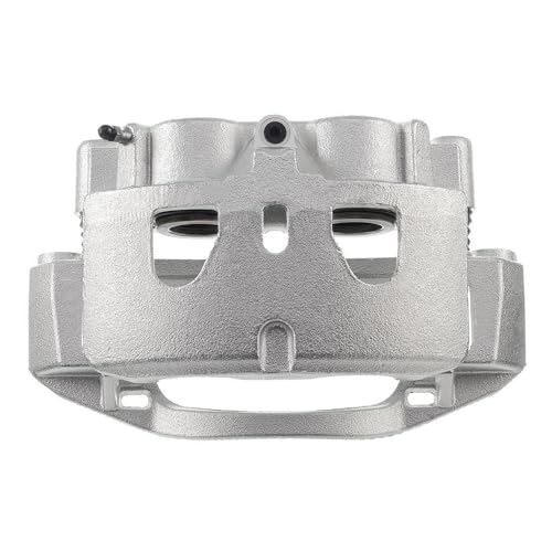 Image of Detroit Axle - 2pc Front Brake Calipers for 2011-2019 Chevy Silverado 2500 | HD 3500 HD GMC Sierra 2500 HD 3500 HD, 2016-2019 Suburban 3500 HD, Brake Calipers with Bracket Assembly Replacement