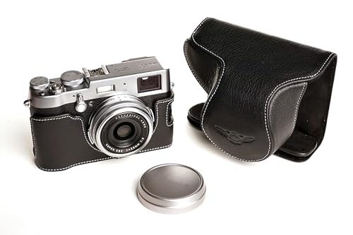 Étui Fujifilm X100T en cuir pour photographe de rue et voyage