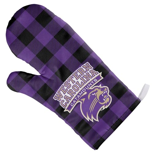 Western Carolina University Buffalo Check Oven Mitt Kitchen and BBQ