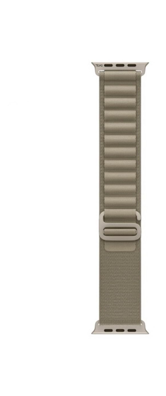 Loop Watch Strap, Compatible with 49mm, 45mm, 44mm, 42mm, T500, T800, T900, Black