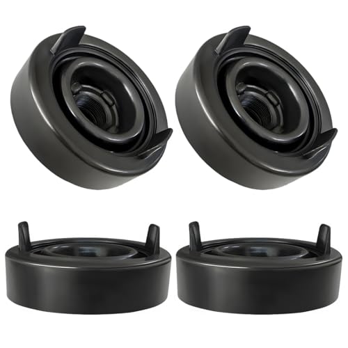 BWBWND 4PCS Car Headlight Dust Caps, 80mm Rubber Sealing Protective Cover for H4 Light Bulb, Universal Dustproof Lamp Protection Headlight Extension Covers for Most Cars Trucks SUVs (4 PCS)