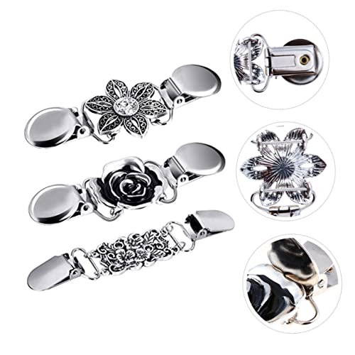 Hemoton 3 Pçs Colarinho Embelezado Suéteres Para Vestido De Suéter Para Suéteres De Malha De Comprim