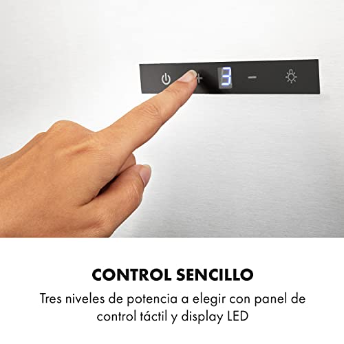 Klarstein-Silver-Lining-extractor-de-humos-campana-de-pared-diseno-compacto-inclinado-Clase-A-600-mh-3-niveles-de-potencia-control-tactil-Acero-inoxidable-60-cm-Plateado