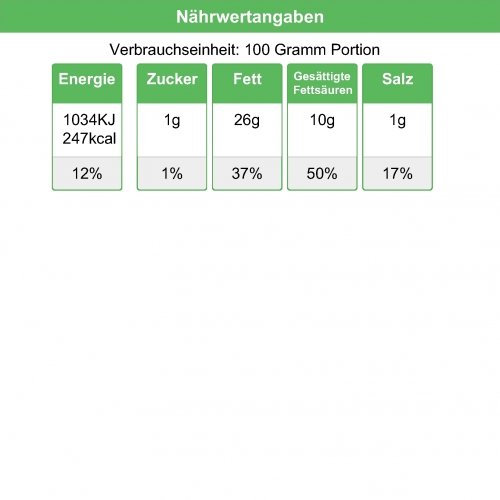 MeinMetzger Hausmacher Leberwurst Inhalt 200 g