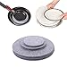 LQKYWNA 48pcs Divisori Piastra Feltro, Morbidi Separatori Set di 3 Misure Pad Pentole Bakeware Pot Stacking Protezioni Kitchen Tavola Bagagli (Grigio)