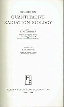 Hardcover Studies on Quantitative Radiation Biology. Book