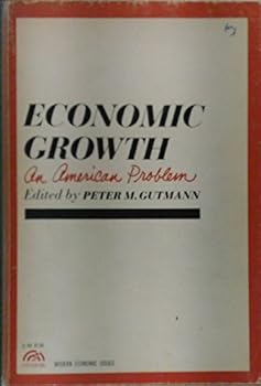 Paperback Economic growth, an American problem Book