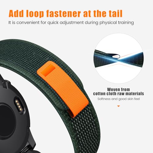 NotoCity for Garmin Fenix 6x Pro Strap, for Garmin Fenix 5x/5x Plus/6x/7x/7x Pro Strap, Quickfit 26mm for Fenix 3/3HR - Image 2