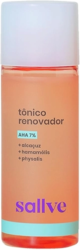 Sallve Tônico Renovador 120Ml - Aha 7%