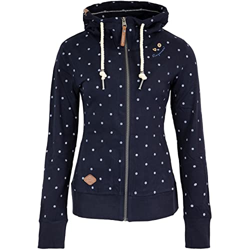 Ragwear Paya Dots - Sudadera con capucha para mujer, azul marino, L Cover