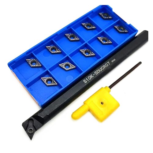 Portaherramientas y insertos para torno CNC S10K SDUCR07