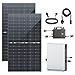Produktbild CamperGold® 880W/800W Balkonkraftwerk mit Speicher Komplettset 2,4kWh Novgen NOVB-2400 Speicher | TSUN 800W WIFI Wechselrichter Smart Mini Anlage