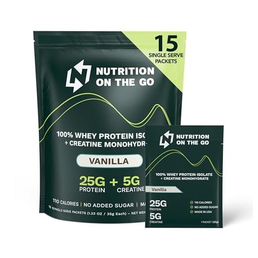 Single-Serve Travel Protein Packets