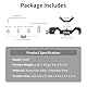 Nitze 15mm Universal Lens Support with Rolling Y-Bracket and 1/4”, 3/8”and M3 Height Extension Posts - N04B