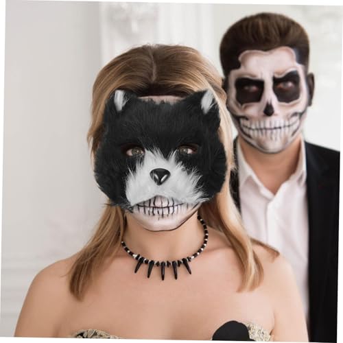 Déguisement chat complet masque et queue pour costume de fête rapide
