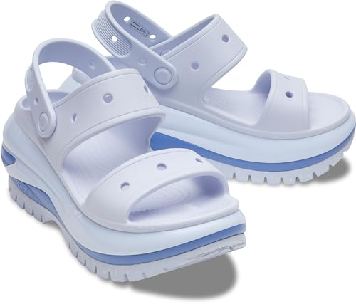 Image of Crocs Unisex Classic Mega Crush Platform Sandals Wedge