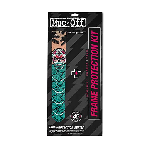Muc-Off, Frame Protection Kit-DH/Enduro/Trail-Day of The Shred Unisex Erwachsene, natürlich, einzigartig