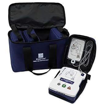 MCR Medical PRESTAN CPR Adult Manikin 4-Pack w. Feedback, AED UltraTrainers, Carry Bag w. Wheels