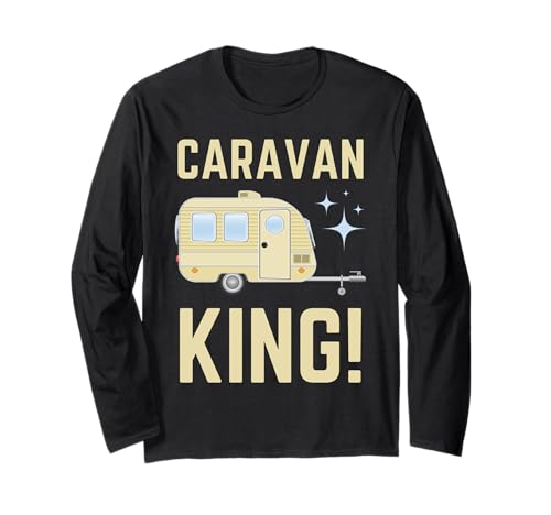 Caravan King! - Rimorchio per camper e camper Maglia a Manica