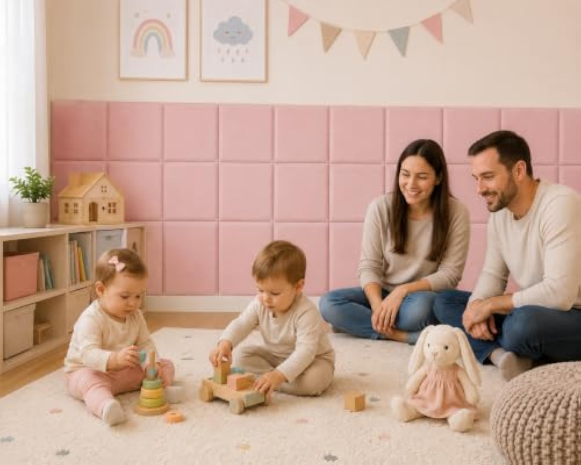 Kiddie-O-Safe Soft Wall Padding Panel for Safety
