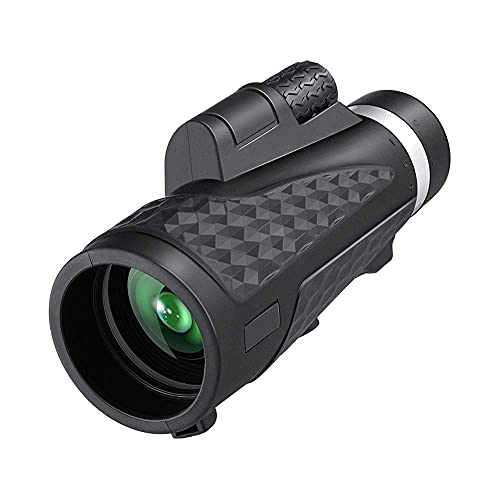 Télescope monoculaire 10x50 compact portable avec adaptateur smartphone pour enfant
