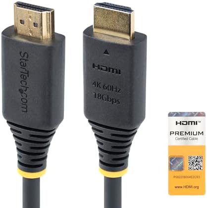 StarTech.com Cable HDMI Premium Certificado de Alta Velocidad de ...