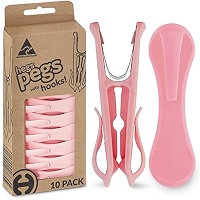 Hegs - The Smartest Heavy Duty Clothespins With Hooks (24