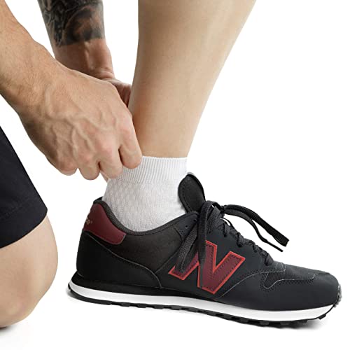 NUDUS Bamboe enkels, voor heren, kwart, 5 paar, geschenkdoos, premium kwaliteit - Afbeelding 6