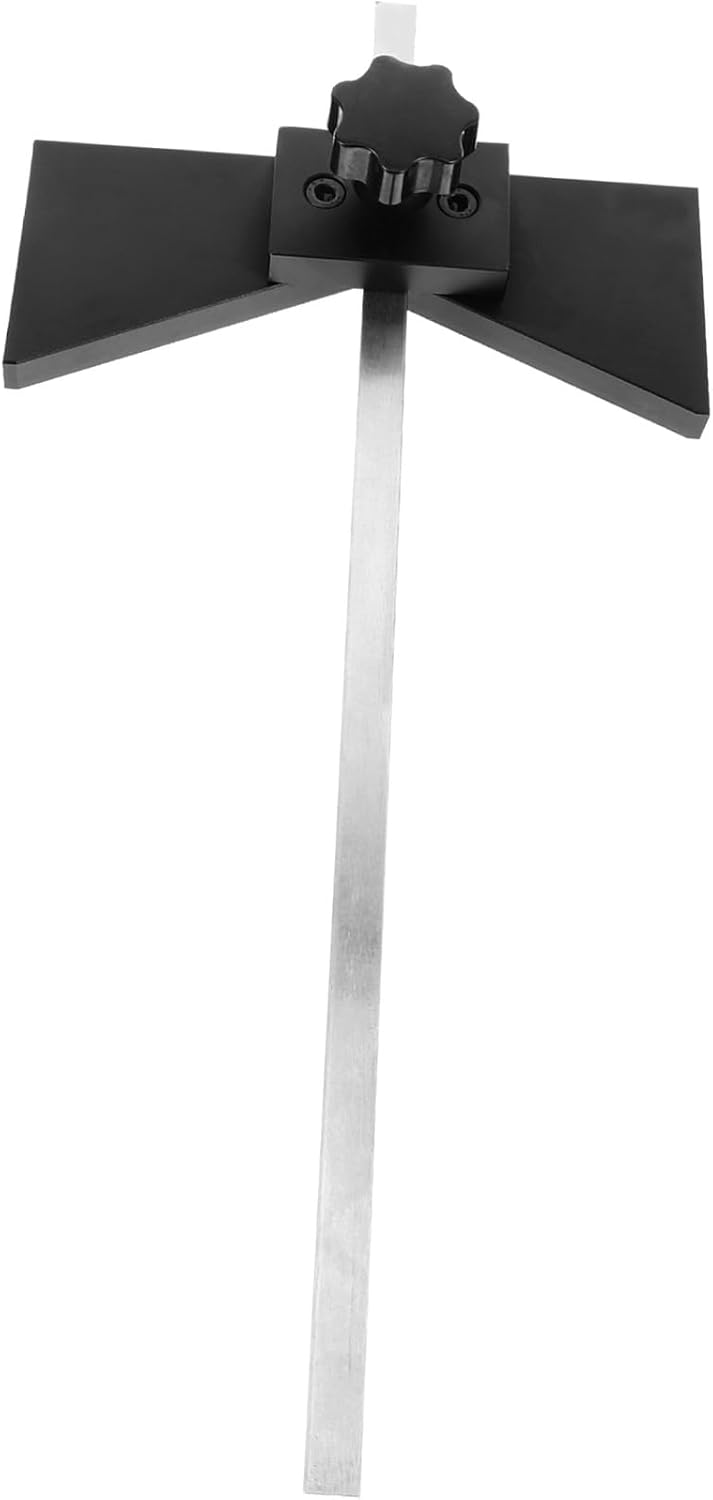 Vaguelly Center Finder Woodworking Scriber Centering Tool Precision Marking Gauge for Woodworking Craftsmen Accurate Center Positioning Gauge for Carpentry Layout